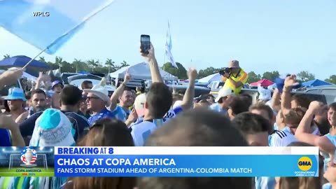 Copa America final faces overcrowding and late start ahead of Argentina-Colombia match