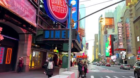 NEW YORK City 🇺🇸 Manhattan 🔆 walking tour! NYC - USA NY