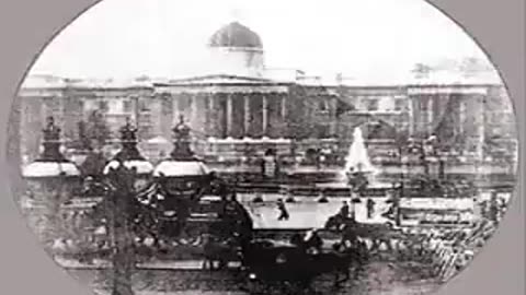 London's Trafalgar Square (1891 Film) -- Directed By Wordsworth Donisthorpe & William Carr Crofts -- Full Movie