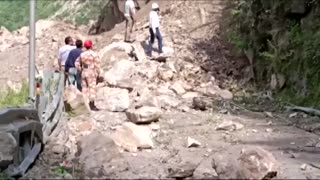10 dead, dozens trapped in India landslide: officials