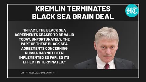 Angry Over Crimea Attack, Putin Pulls Out Of Black Sea Grain Deal, Says 'Will Return If…' | Details