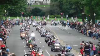 ROLLING THUNDER 2017 : A Million or so Bikers Descend Upon Washington DC