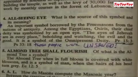 Freemasonic Bible - Oxford Edition (1928)