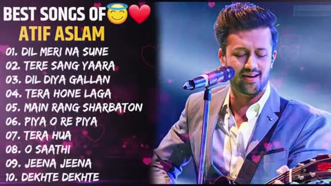 Best Of Atif Aslam | Popular Songs | Top 10 Songs | Jukebox | Atif Aslam Hit Songs 2023