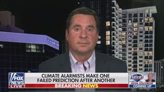 Devin Nunes debunks climate change, conspiracy theory.