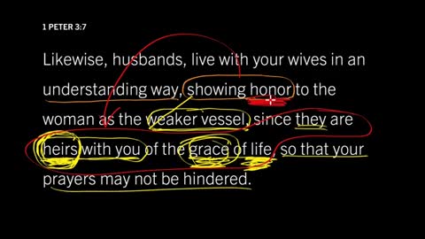 Your Wife Is an Heir of the Universe 1 Peter 3:7- Part 3