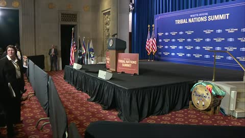 Biden delivers remarks at the White House Tribal Nations Summit