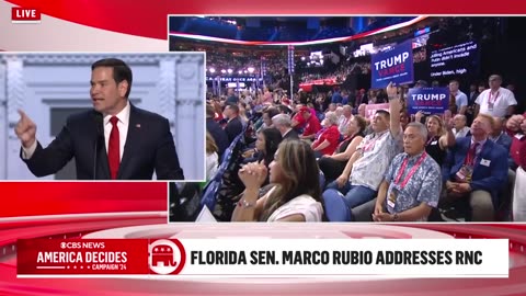 Marco Rubio argues for Trump's agenda at RNC Day 2