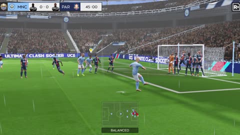 Manchester City vs Paris/ DLS24/dream league soccer 2024/New season challenge/ online/gaming