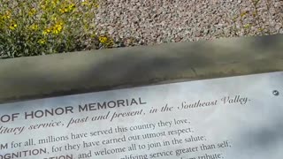 Chandler Arizona Veterans Memorial built in 2021 is beautiful. 3/17/23