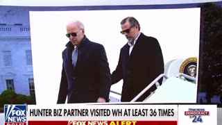 Joe Biden CAUGHT after smoking gun reveals Hunter's business partner visited White House 36 TIMES