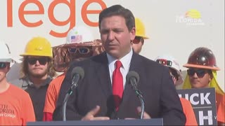 Gov. DeSantis Gives Update on Wife's Chemotherapy Treatment