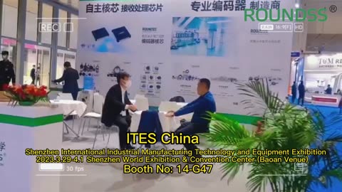 Welcome to visit our booth at ITES China #rotaryencoder #opticalencoders #cnc machinetool