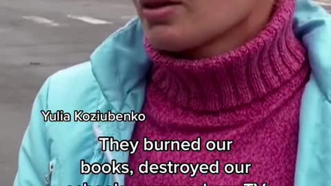 They burned our books, destroyed our schools, removed our TV channels and put