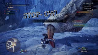 First Time Iceborne Barioth Experince