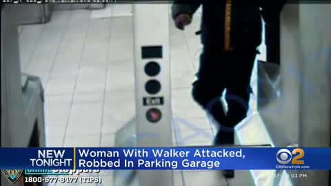 Woman with walker attacked, robbed in Queens parking garage