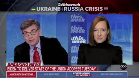 Stephanopoulos asks Psaki how new poll will impact Biden's State of the Union address