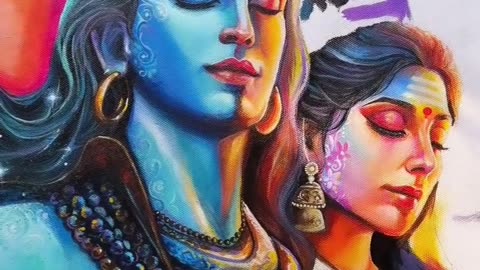 Unlock the Secrets of Majestic Shiv Art Painting (Tutorial)