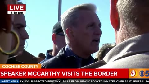 Kevin McCarthy at the border: "The number one employer in this community is now the cartel"