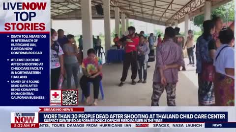 Thailand mass shooting: Over 30 dead after disgraced cop opens fire at day care center