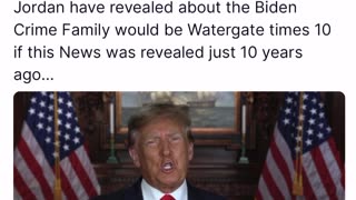 Biden Crime Family Compared to Watergate