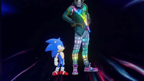 Ahhhhhh OH MY GOD Sonic in fortnite