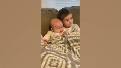 Happy and funny baby moments