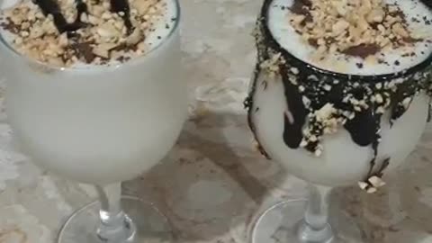 Penut Butter Milk Shake