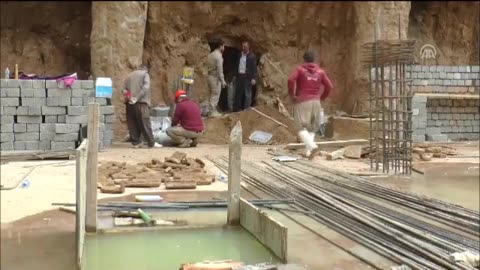 Assyrian Bones found in Erbil in North Iraq Ancient Assyria 2017