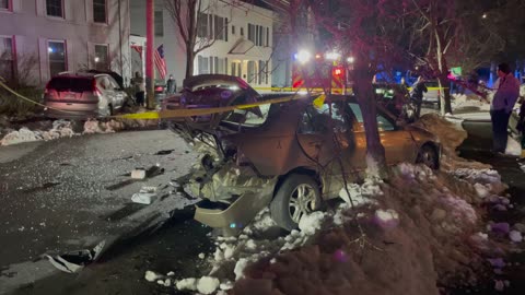 Driver Of Stolen SUV Crashes Into Parked Car, Duplex In Concord