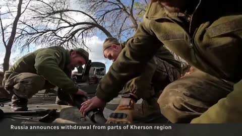 Russia withdraws troops from Kherson region, its only captured Ukrainian capital