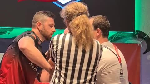 Georgia vs USA armwrestling