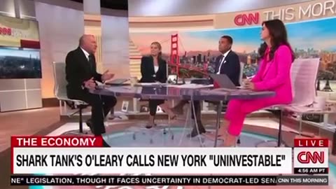 SHARK TANK’s Kevin O’Leary RedPills CNN, Declares Blue States from California>New York Un-Investable