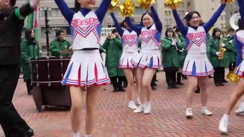 Japanese Highschool Cheer Leader