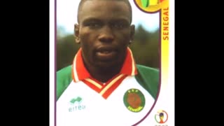 PANINI SENEGAL TEAM WORLD CUP 2002