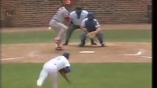 June 30, 1991 - St. Louis Cardinals at Chicago Cubs