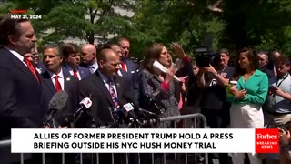 'You Should Be Ashamed!' Maria Salazar Slams Press For Coverage Of Trump Hush Money Trial