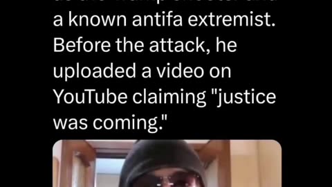 Now They Report That There Might Of Been 2 Shooters~Mark Violets Known As A ANTIFA Extremist As The Trump Shooter