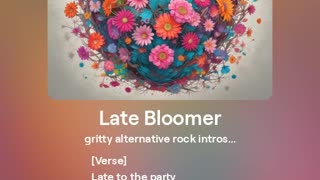 Late Bloomer (AI Song)