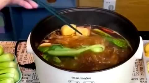 Electric Cooker Hot pot Non-stick Multicooker #Noodlesboiler #YTSHORTS