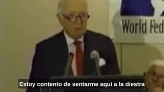 WALTER CRONKITE - NUEVO ORDEN MUNDIAL - "CONTENTO DE SENTARME A LA DERECHA DE SATANÁS"