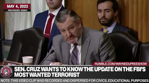 Sen. Ted Cruz Questions Ambassador Nominee About FBI Most-Wanted Terrorist