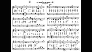 La luce risplende sempre più (canzone 111 da Cantate lodi a Geova)