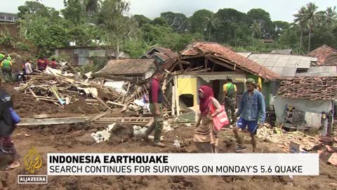 Quake rescue efforts in Indonesia focus on landslide-hit villages