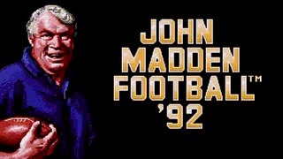 John Madden Football 92, New Jersey Jets vs Philadelphia Eagles