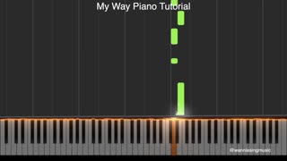 My Way Easy Piano Tutorial