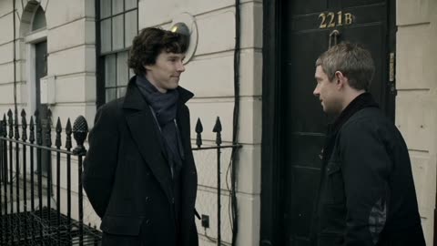 Sherlock Being Smart| Martin Freeman, Benedict Cumberbatch| Sherlock