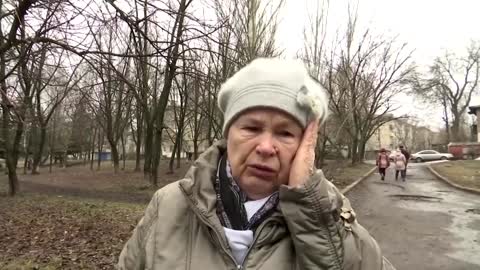 'Surviving through it is hard': resident of shell-hit Ukraine town