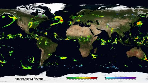 NASA’s Global Tour of Precipitation in Ultra HD (4K)