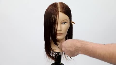 PK how to How to cut perfect face framing layers for long hair